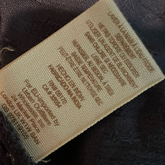 Free People Long Sleeve Button Down Crochet Blouse 100% Soft Rayon - Picture 5 of 12